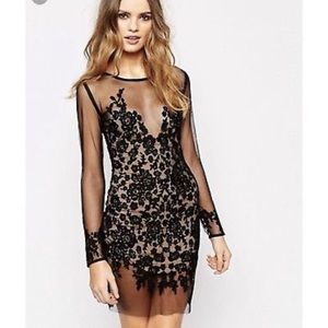 For Love and Lons Black Luau Dress